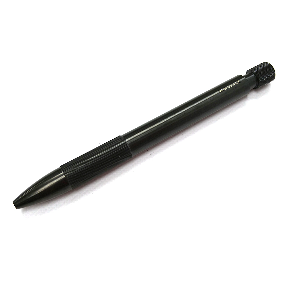 最低価格の WINGBACK ウィングバック ブラック ボールペン ボールペン