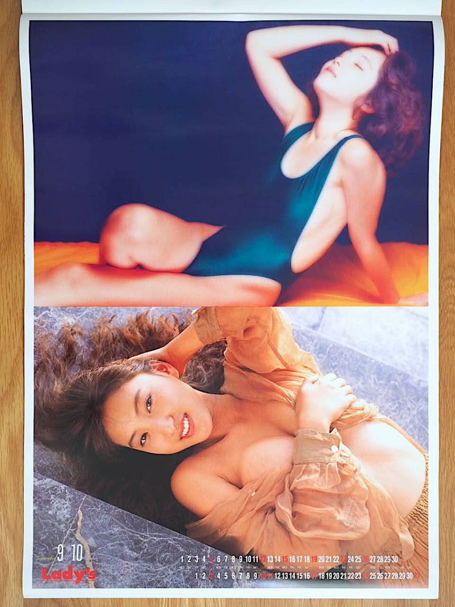 1993年 藤崎仁美 山崎真由美 細(xì)川ふみえ カレンダー 未使用保管品