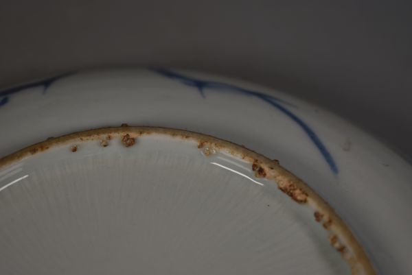 中国　赤絵　魚藻文盤　皿　V　R8757 五彩双魚捻花文盤（南京赤絵） 文化遺産オンライン