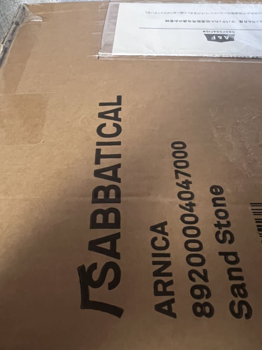 SABBATICAL サバティカル アルニカ サンドストーン %割引以上販売