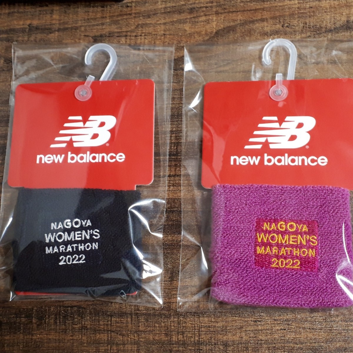 ニューバランス　リストバンド　名古屋ウィメンズマラソン2022　新品未使用　2個セットnew balance