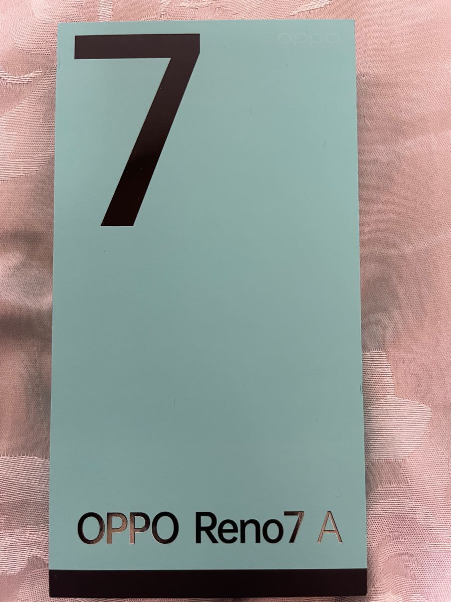 OPPO Reno7 A 新品 UQ ブラック SIMフリー