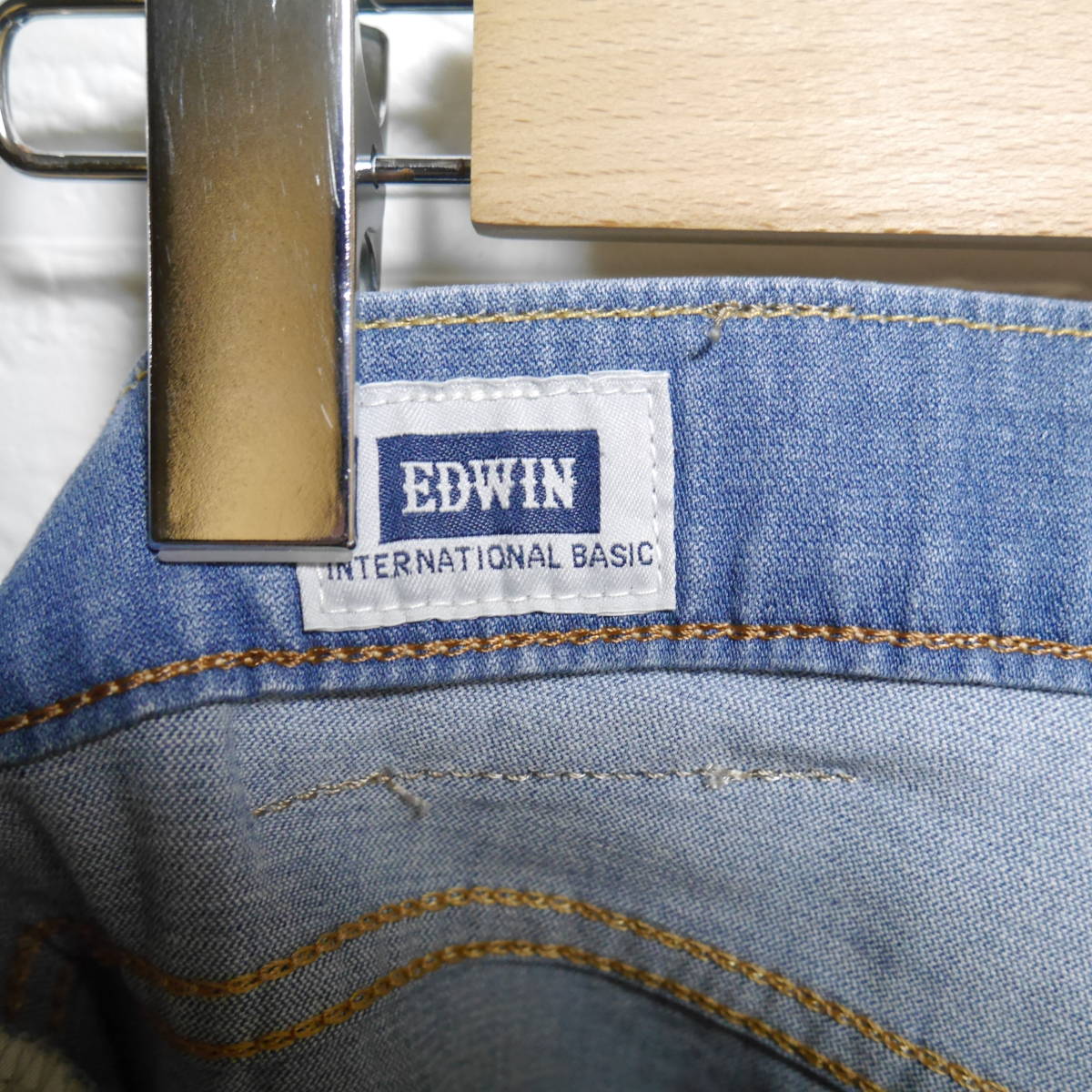 A447 ◇ EDWIN | エドウィン　ボトムス　パンツ　青　中古　サイズ３１_画像8