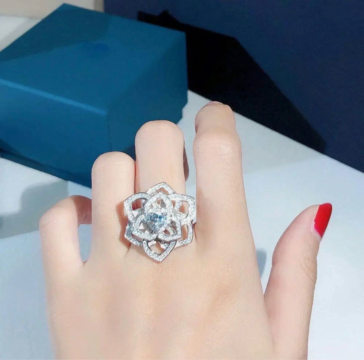 ハイクオリティダイヤリング アクセサリー リング アクセサリー リング ...