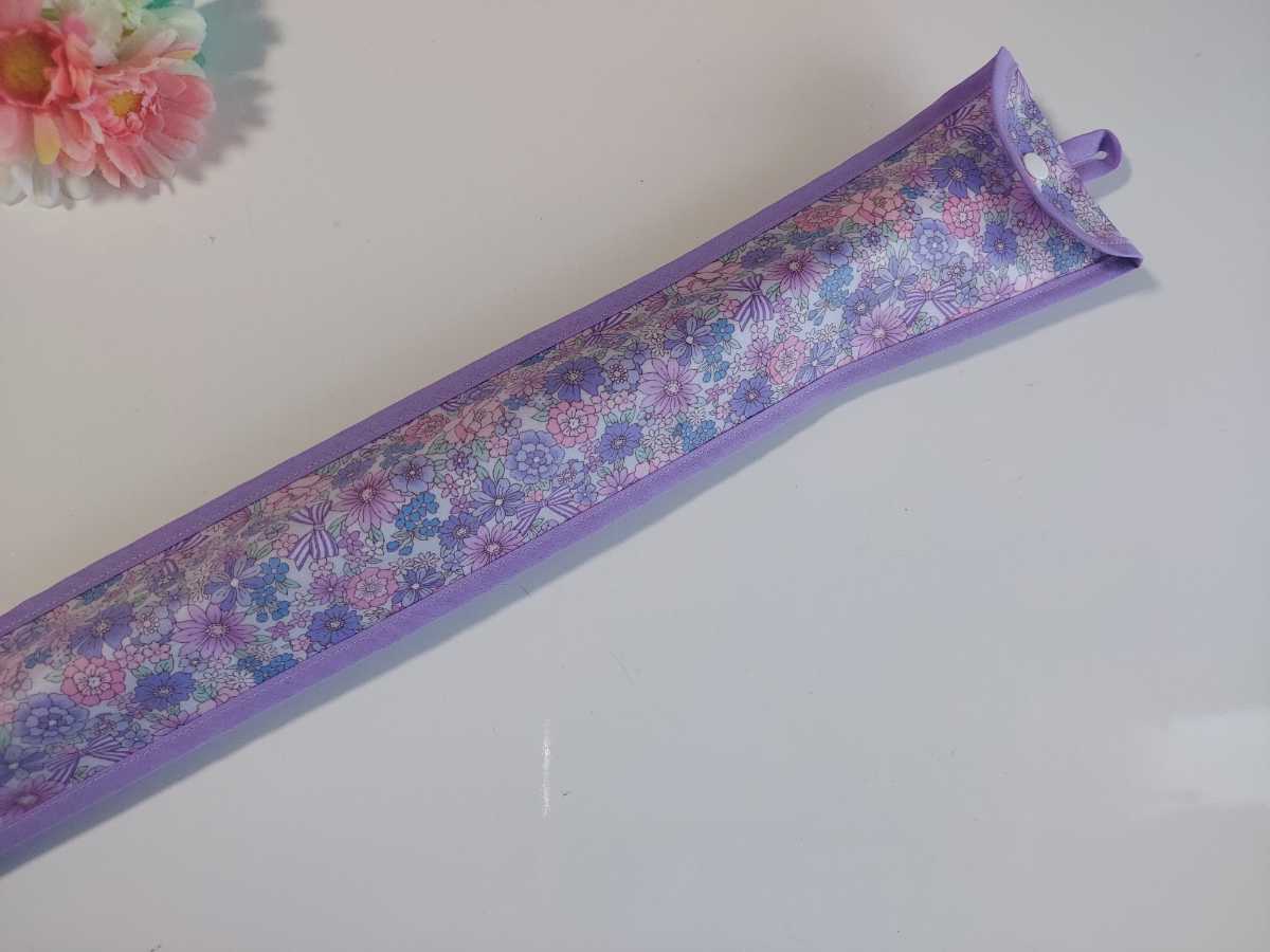  assembly Tama . inserting ...! фlto recorder case! flower & ribbon * lavender chopsticks inserting stick inserting 