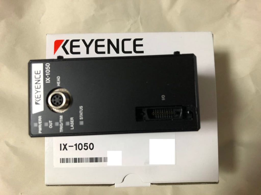 未使用.2020年製】KEYENCE IX-1050 カメラ内蔵レーザ変異センサ センサ