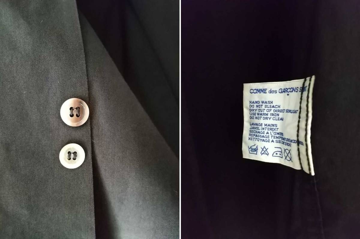 COMME des GARCONS SHIRT バーコード ロゴ ペイント シャツ 初期 COMME des GARCONS SHIRT バーコード ロゴ ペイント シャツ 初期