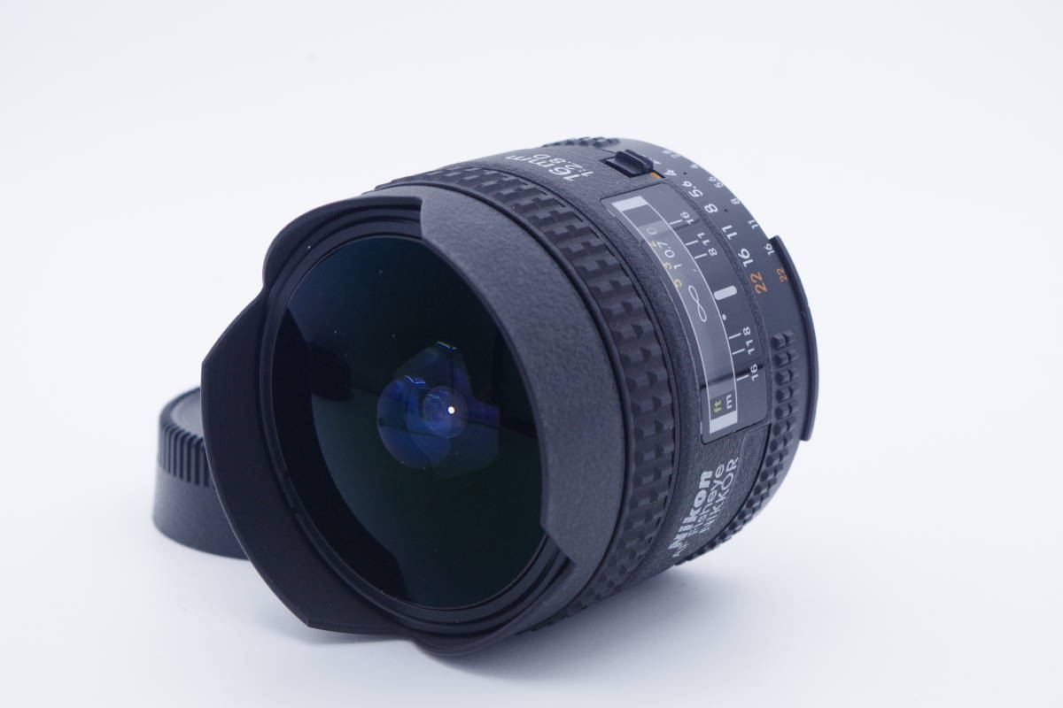 #b0173【良品】 Nikon ニコン Ai AF Fisheye-Nikkor 16mm F2.8D_画像4