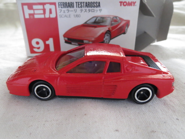 初回限定 トミカ フェラーリ テスタロッサ 中国製 初期箱 