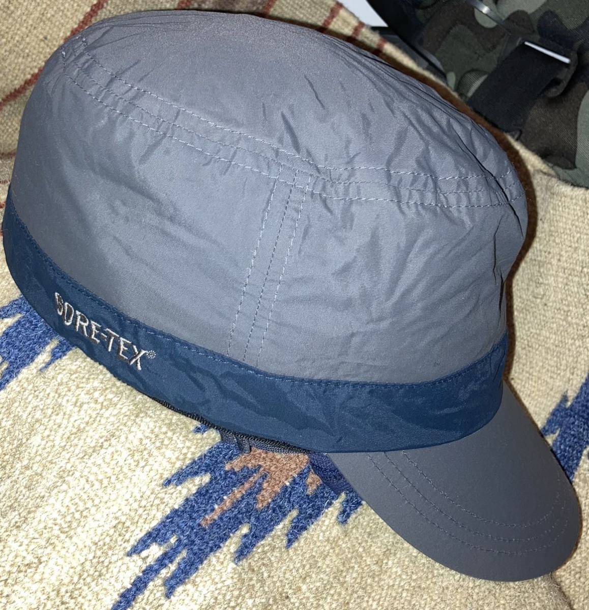 THE NORTH FACE ノースフェイス ゴアテックス ライナーワークキャップGTX LINNER WORK CAP 帽子 NN85133 GG グラファイトグレー Mサイズの画像2