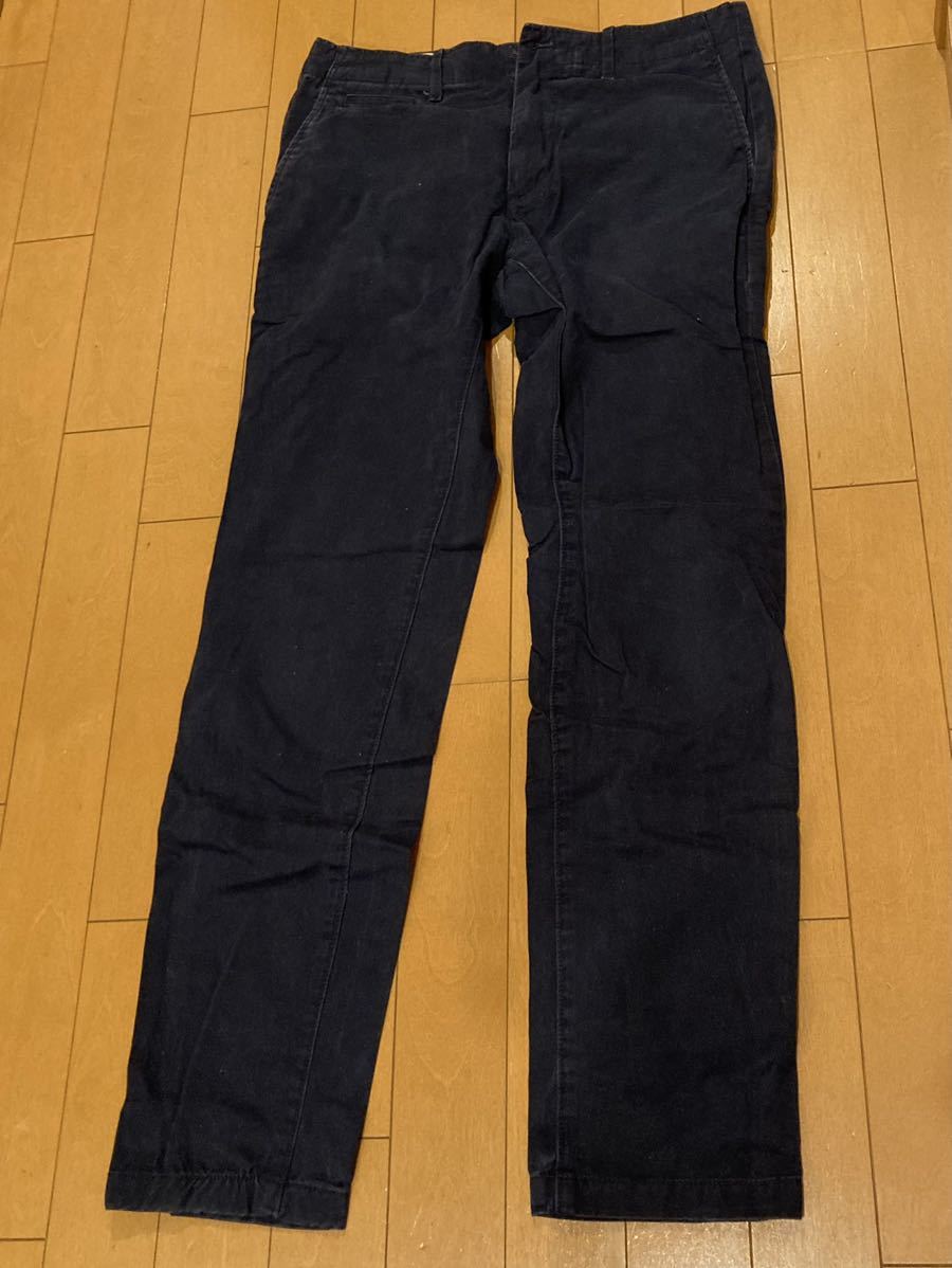 GAP ギャップ　THE LIVED-IN SKINNY スキニーパンツ　チノパンツ 紺色　ネイビー　30×30(76×76)