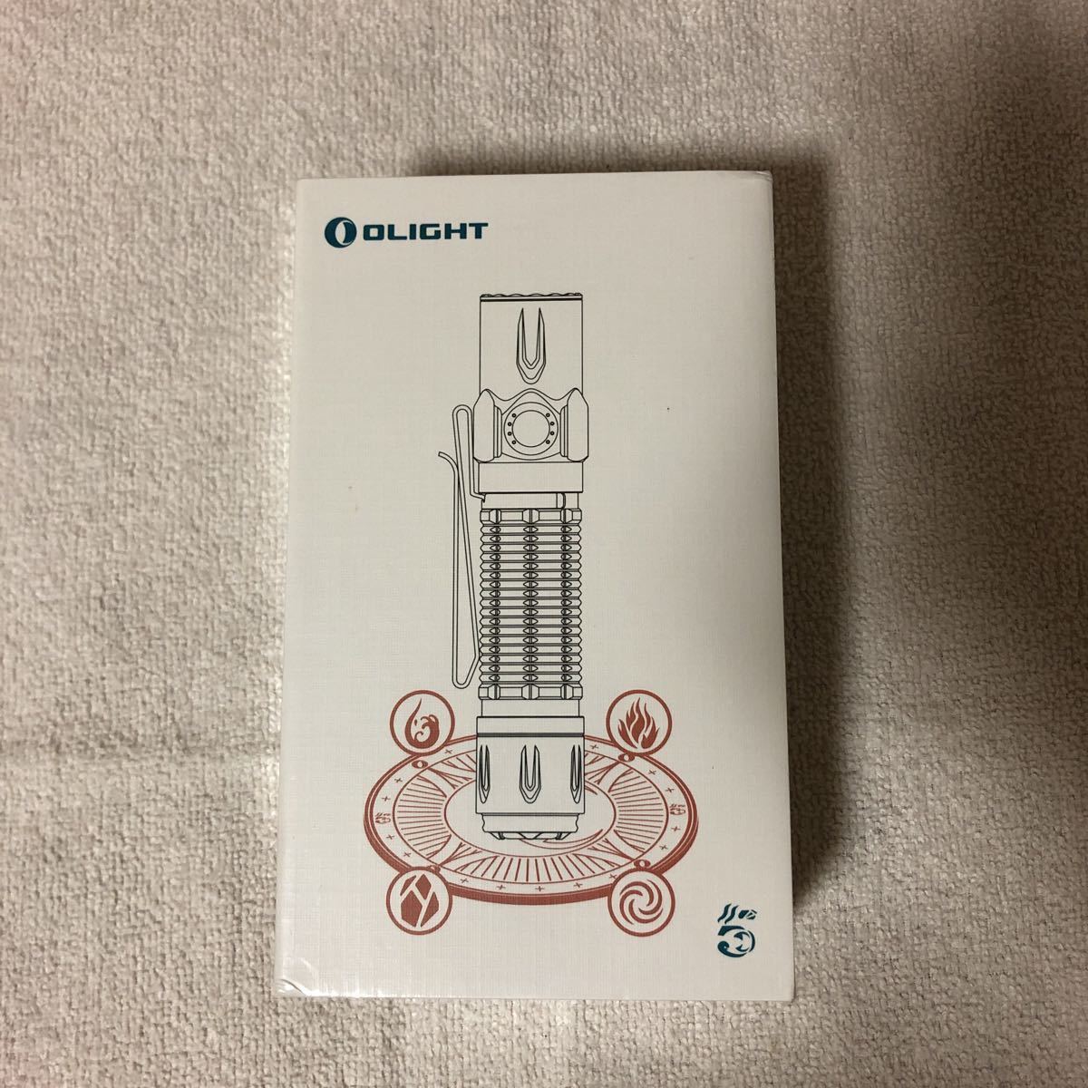 限定】 Olight WARRIOR 3S 赤銅 オーライト フラッシュライト | www