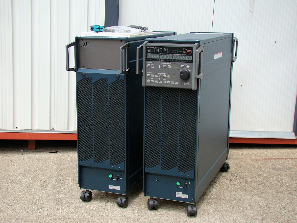 NF エヌエフ回路設計 ES2000U ES2000P プログラマブル交流電源 電源環境シミュレータ 4kVA 単相3線モデル 中古