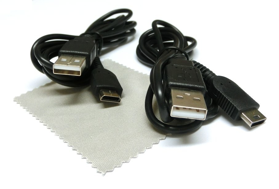 GBM(ゲームボーイミクロ) USB充電ケーブル(予備に最適な2個セット！)_画像2