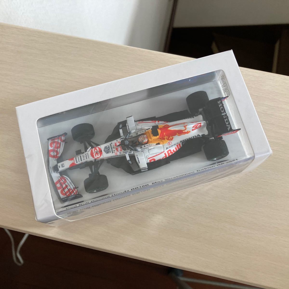 F1 トルコ 1/43 ホンダ別注 Spark RedBull RB16B 2021 ミニカー フェルスタッペン 鈴鹿サーキット