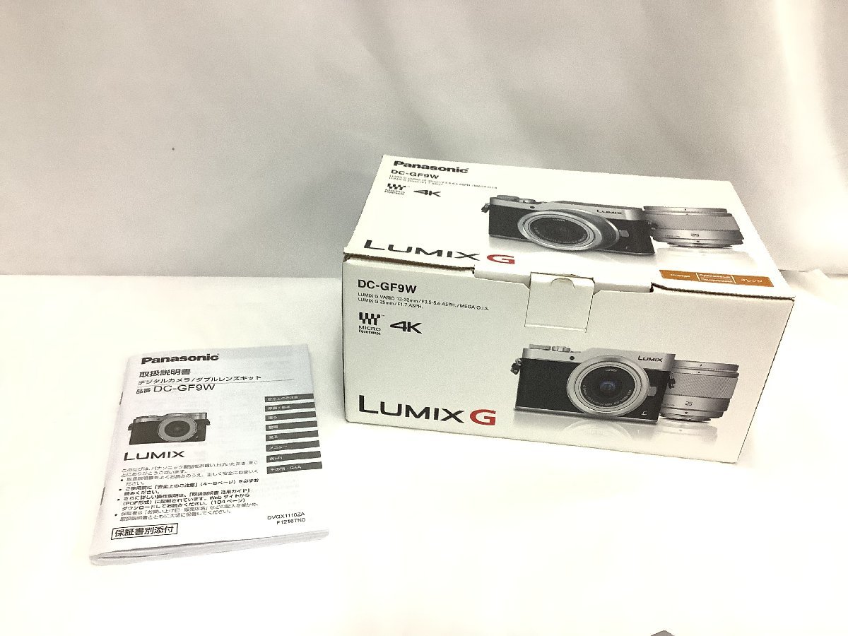 ☆Panasonic パナソニック デジカメ LUMIX DC-GF9W-D オレンジ ダブル