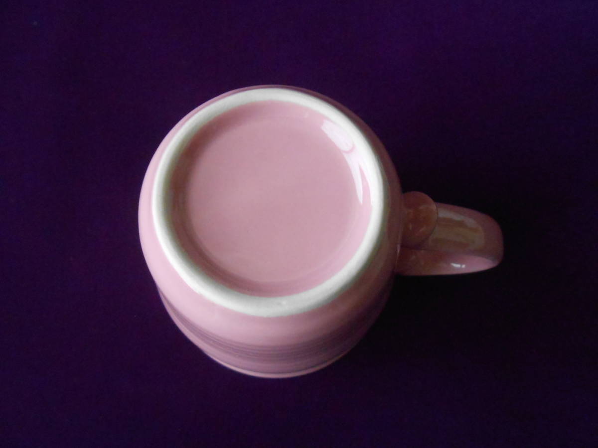 茶器！ ☆ピンク釉うさぎマグカップ☆ FL 新品 紅茶 ミルク ラテ エスプレッソ ギフト_画像6