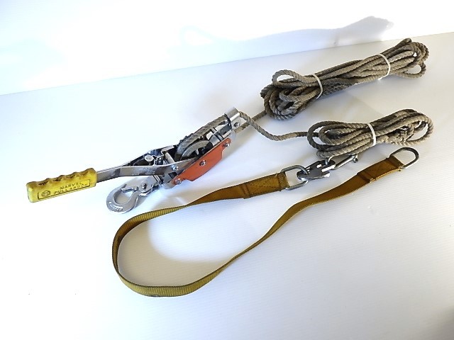 マーベル◇ハンドウィンチ【プラロック MPR-1000】最大横引き1.0t◇伐