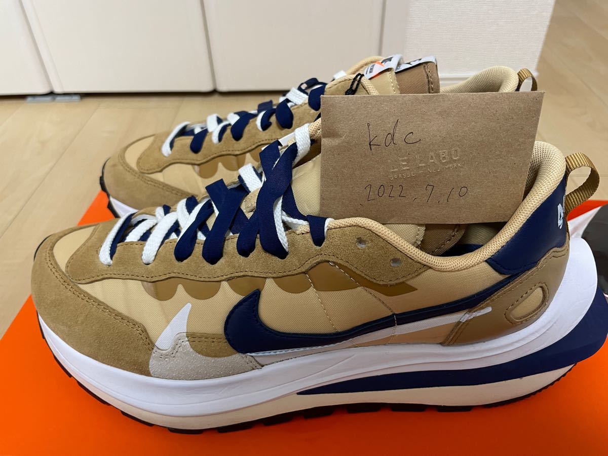 NIKE x sacai Vaporwaffle Sesame/Blue 28.5cm cnema.fr