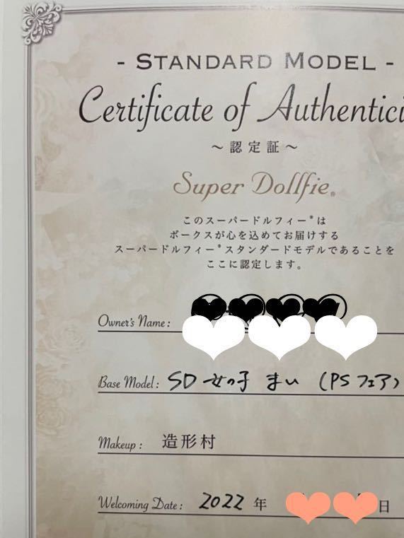 スーパードルフィーカスタムヘッド スタンダードモデルまい ボークス