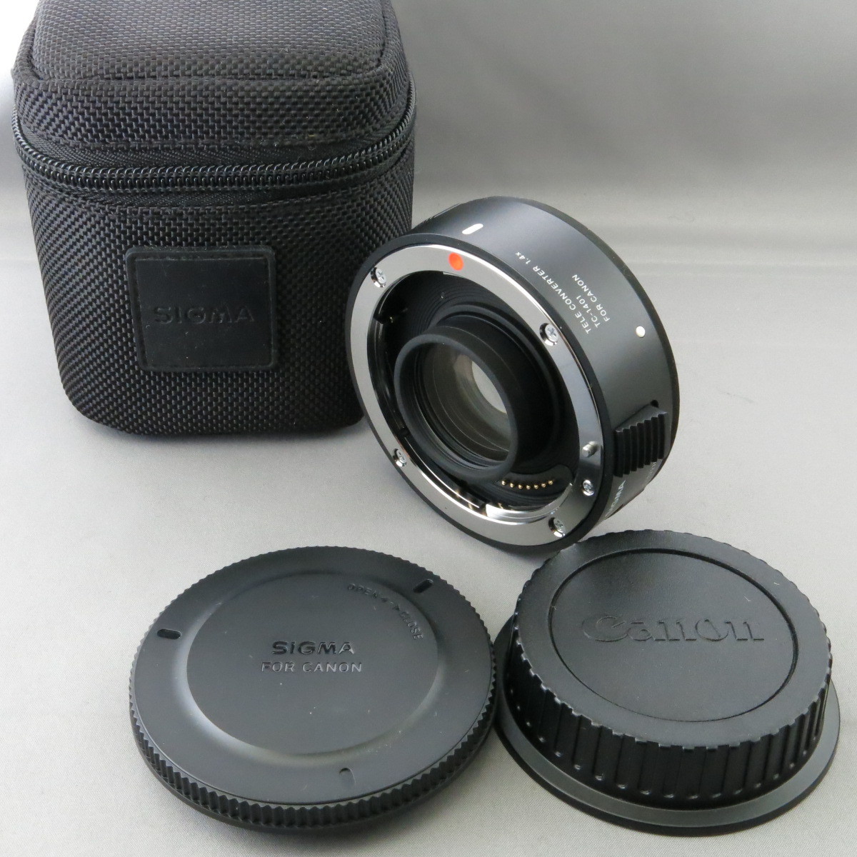 新品同様】SIGMAシグマ TC-1401 FOR CANON(EF用) ☆NO.6012 www