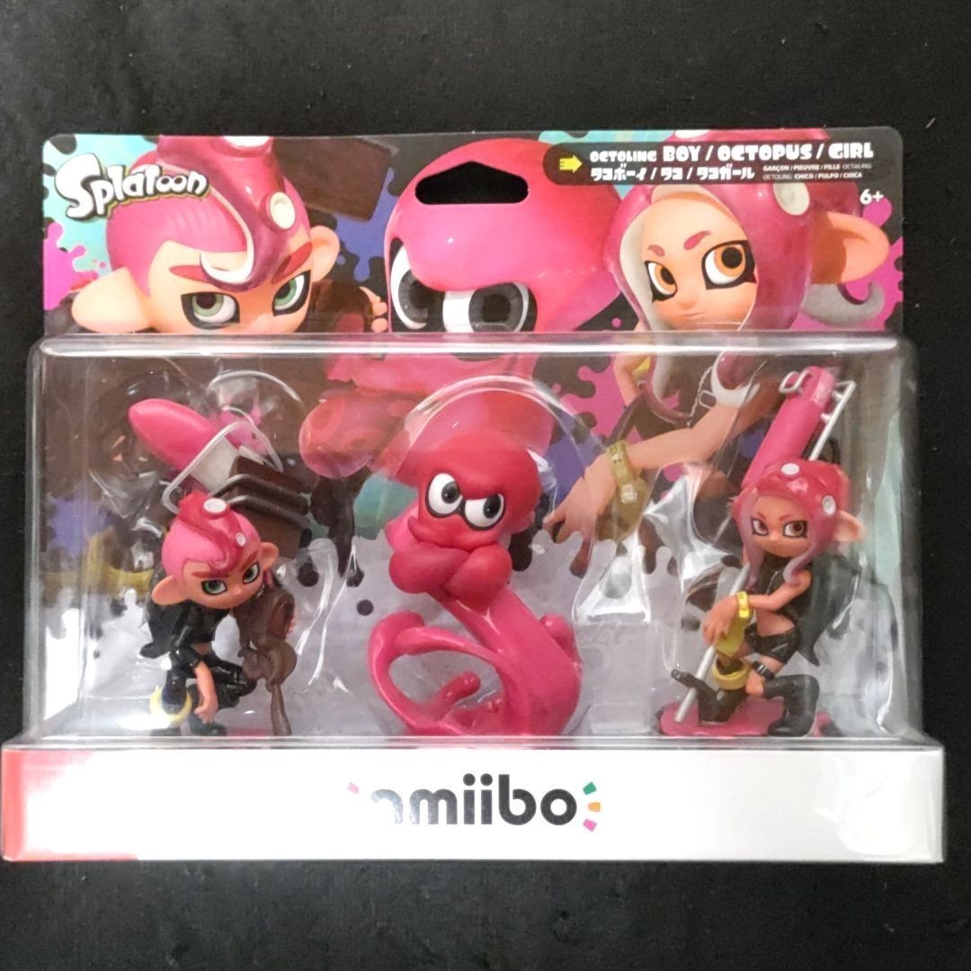 amiibo スプラトゥーン タコガール タコボーイ タコ トリプルセット