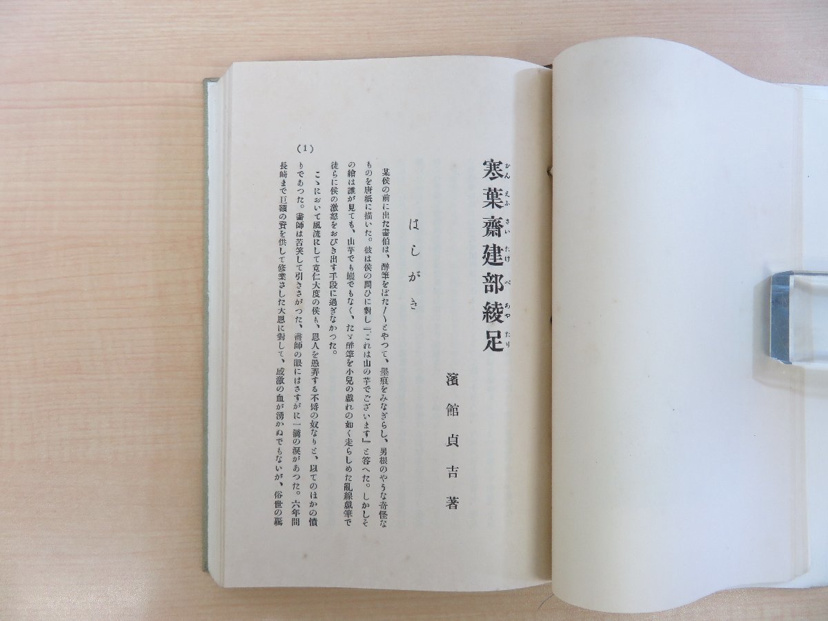 新しいスタイル 浜館貞吉『寒葉斎建部綾足』昭和4年私家版 江戸時代中期の絵 その他