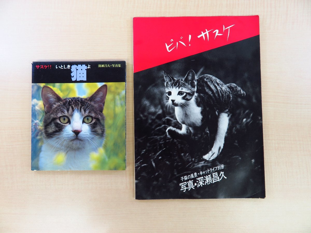 深瀬昌久 写真集2冊セット『サスケ！！いとしき猫よ』＋『ビバ！サスケ』