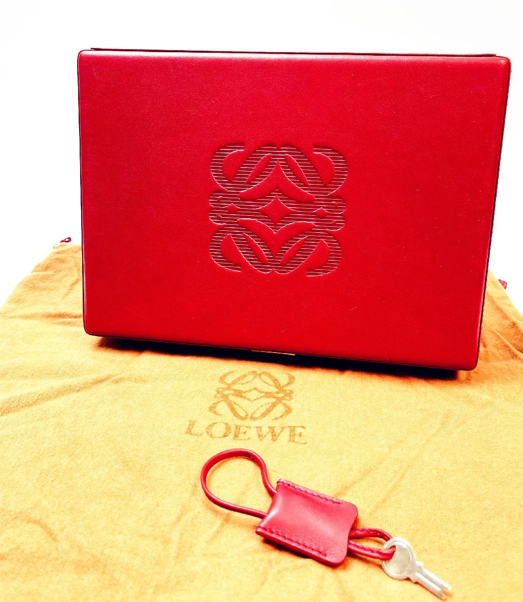 激レア◇超美品◇本物◇ロエベLOEWEデカBIGロゴLOGOVintage