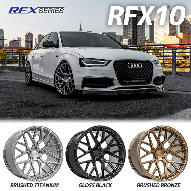 正規品 4本セット ロハナ Rohana RFX10 20X10.0J 5/114.3 +40 GB 選べるサイズ 265/40R20 275/45R20 レクサス NX ハリアー RAV4 軽量モデル_画像4