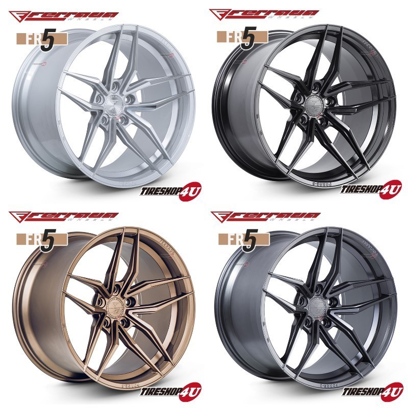 厳選タイヤ4本セット Ferrada FR8 フェラーダ 20x9.0J x10.5J 5/120 4