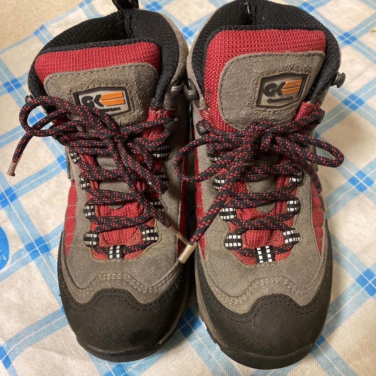 希少♪グランドキング　GKー25 Grandking Caravan GORE TEX トレッキングシューズ キャラバン 登山靴 