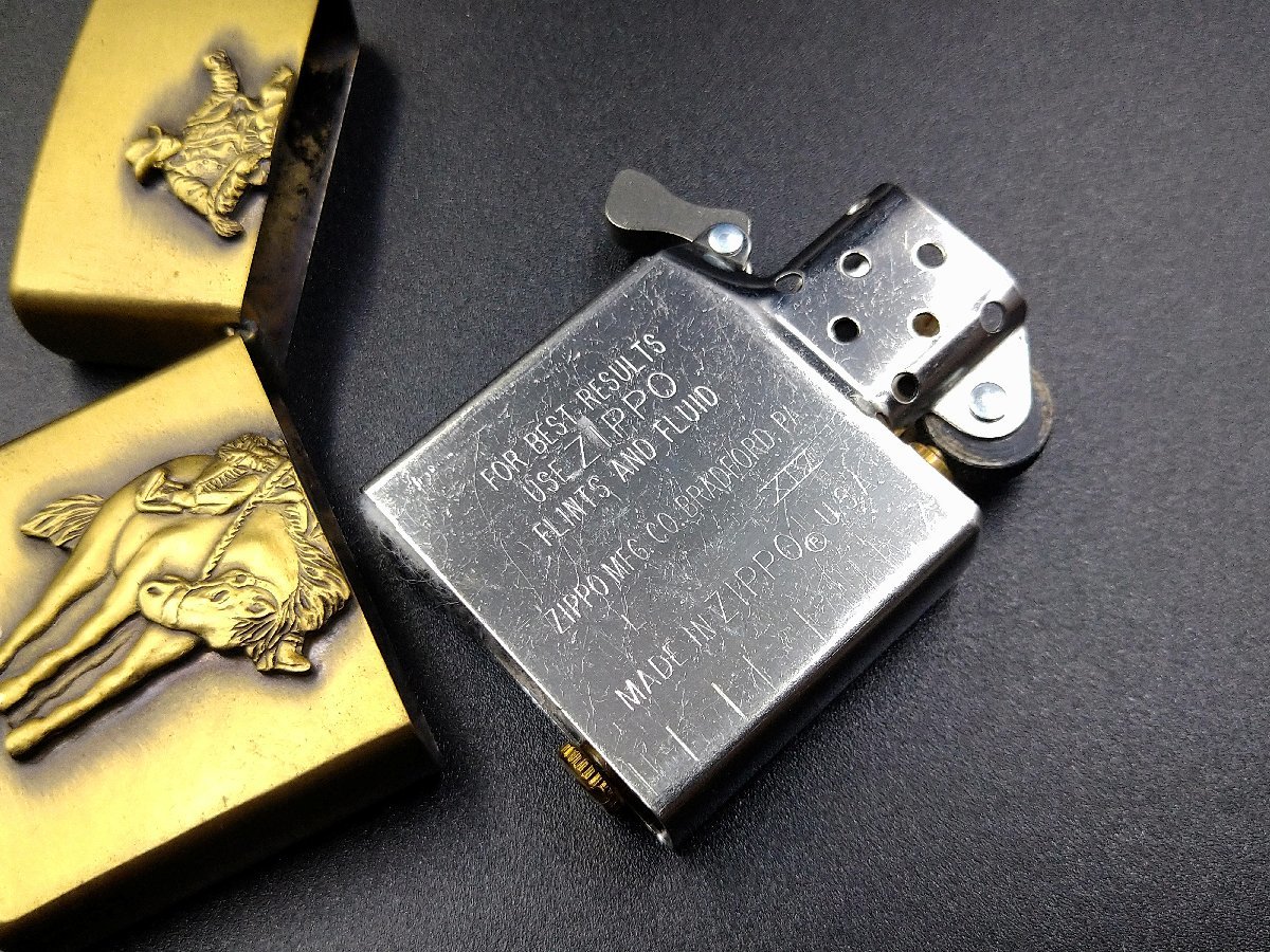 未使用品 ZIppo/ジッポー 1999年製造 マルボロ Marlboro The Original オイルライター カウボーイ_画像10