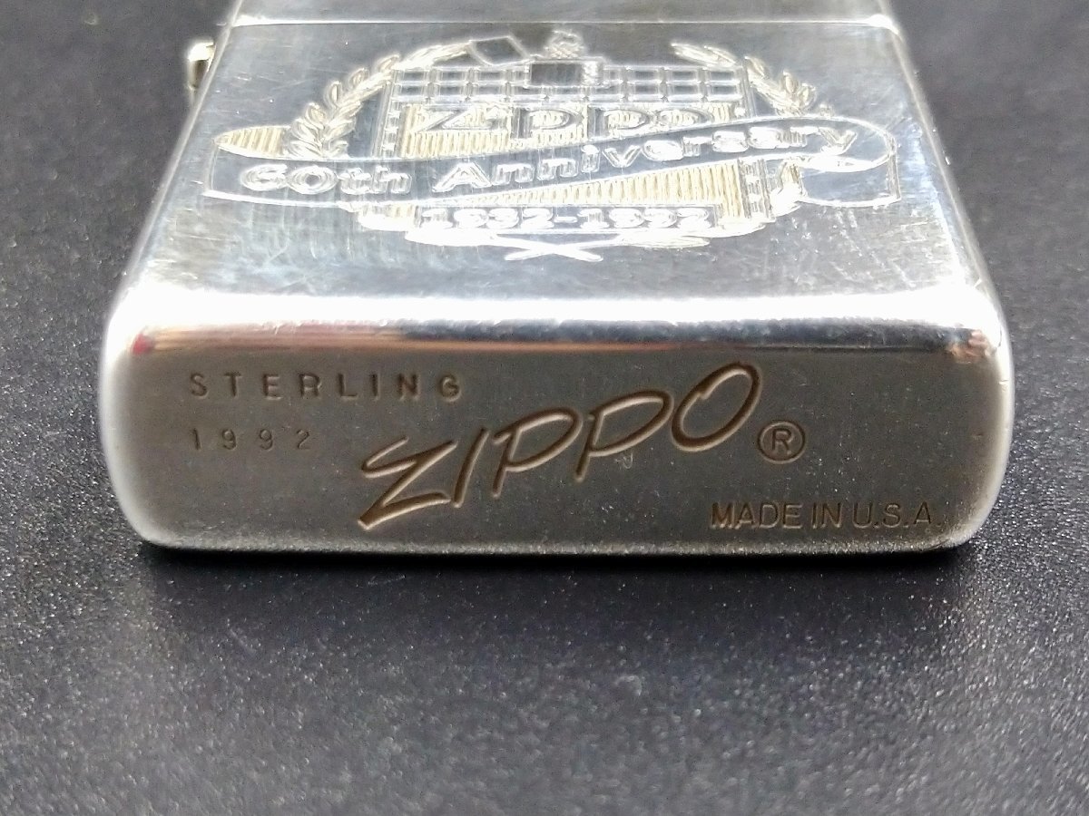 ZIPPO ジッポー 1992モデル スターリングシルバー イタリック書体