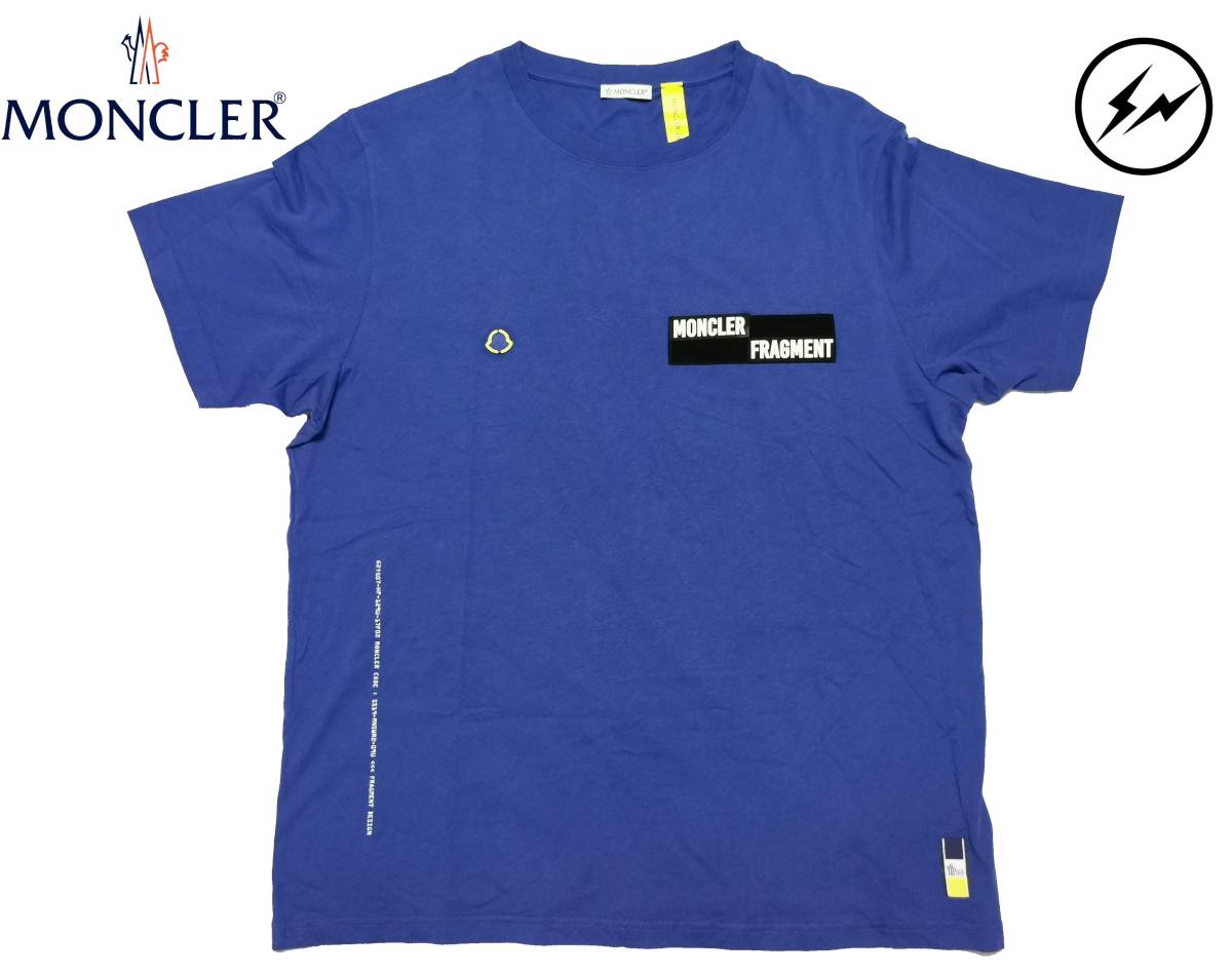 7 MONCLER FRAGMENT HIROSHI FUJIWARA Tシャツ Lサイズ モンクレール 世界有名な 新品 フラグメント FRAGMENT モンクレール MONCLER Tシャツ Tシャツ/カットソー(半袖/袖なし)