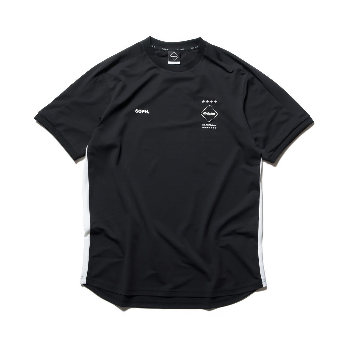 新品未開封F.C.Real Bristol 2022ss GAME SHIRT BLACK XL 黒ゲーム