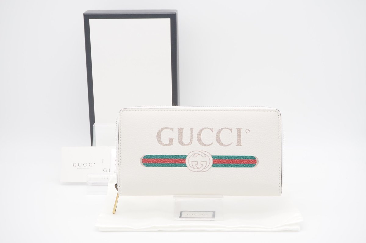 ☆安心の3大保証☆ Aランク ≪GUCCI グッチ/ラウンドファスナー長財布