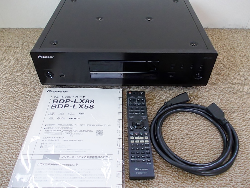 PIONEER パイオニア BDP-LX88 ブルーレイプレイヤー PIONEER パイオニア BDP-LX88 ブルーレイプレイヤー