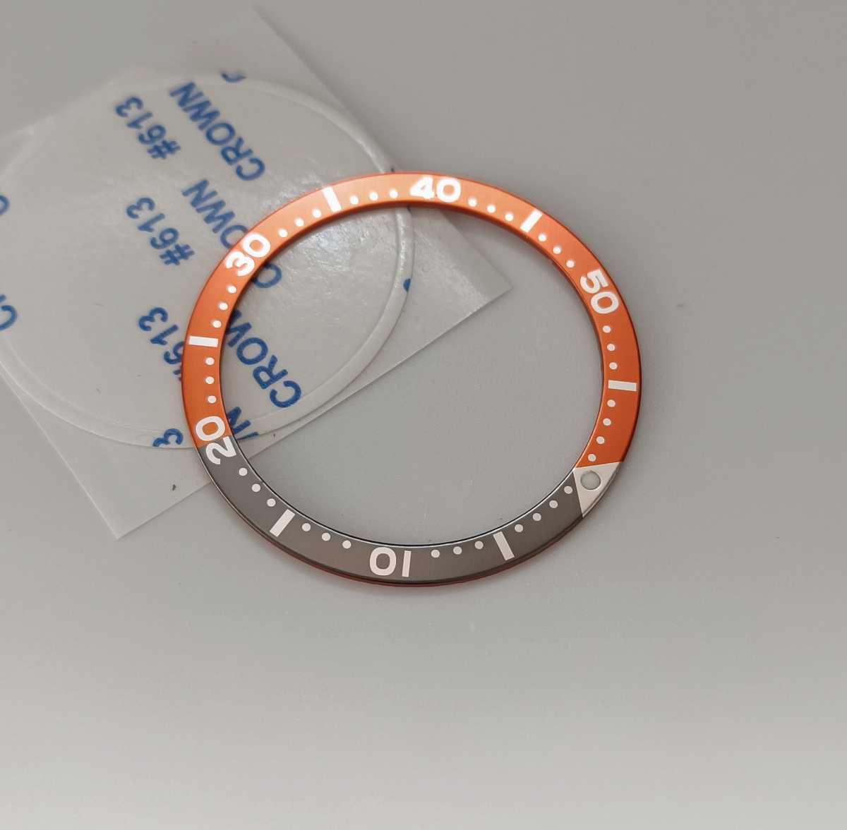  наручные часы ремонт для замены фирма внешний товар aluminium оправа вставка серый × orange [ соответствует ] Seiko SKX007/009 SRPD и т.п. SEIKO
