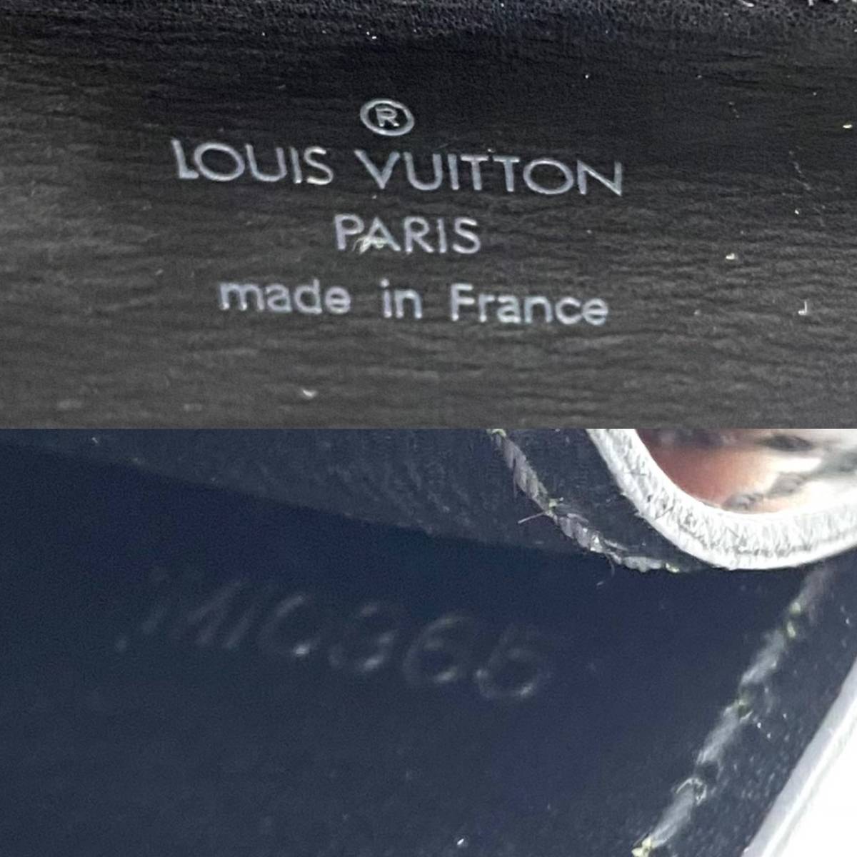 1円 美品 LOUIS VUITTON ルイヴィトン エピ ノワール マルゼルブ