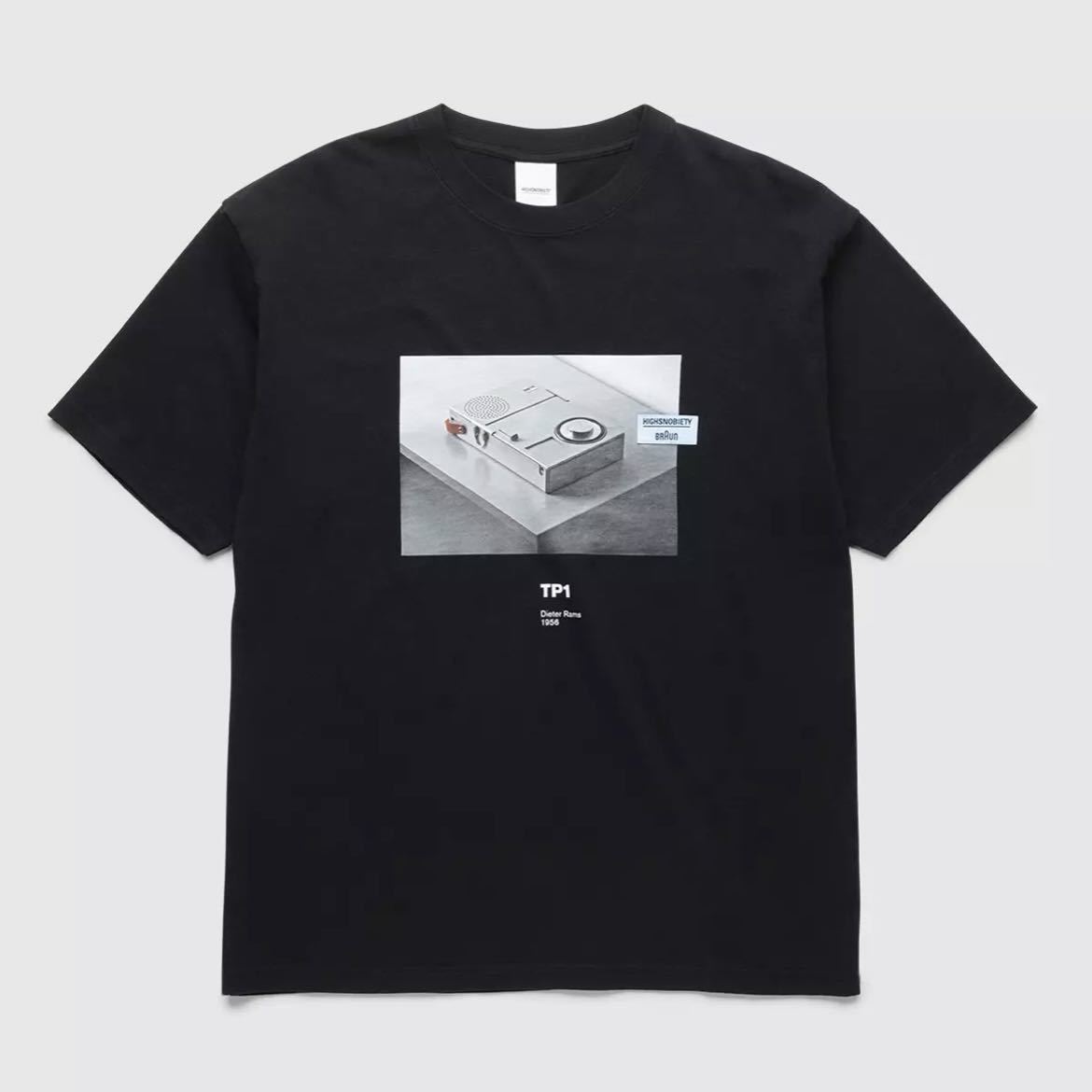 【日本未発売・新品】BRAUN × HIGHSNOBIETY Tシャツ Mサイズ　ブラック