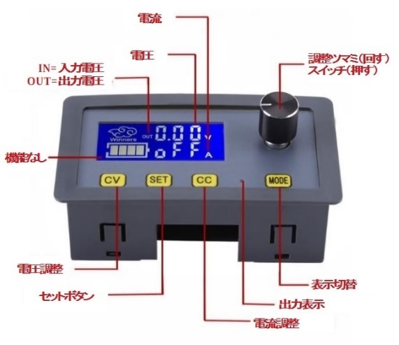 DC / DC converter! digital display!. pressure / pressure charger module input voltage DC6-32V output voltage DC0-32V step up down!