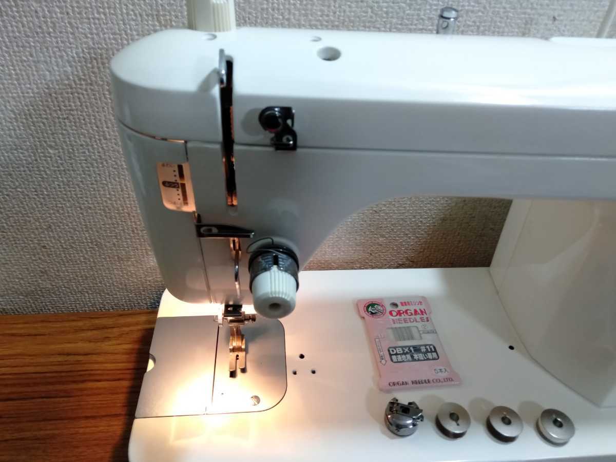 ◇96 ジューキJUKI 日本製 職業用ミシン SPUR TL-90☆自動糸切 整備