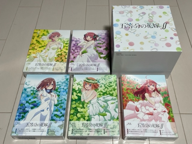 ☆希少!美品☆五等分の花嫁∬ 初回限定版 Blu-ray 全5巻セット