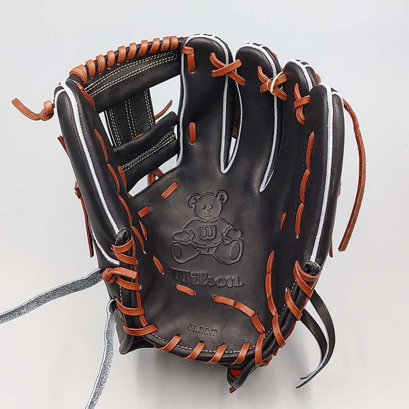 新品 (高校野球対応)】 ウイルソン 硬式グローブ / 内野手用 無料