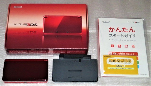 Yahoo!オークション - 【即決】ニンテンドー3DS 本体 フレアレッド