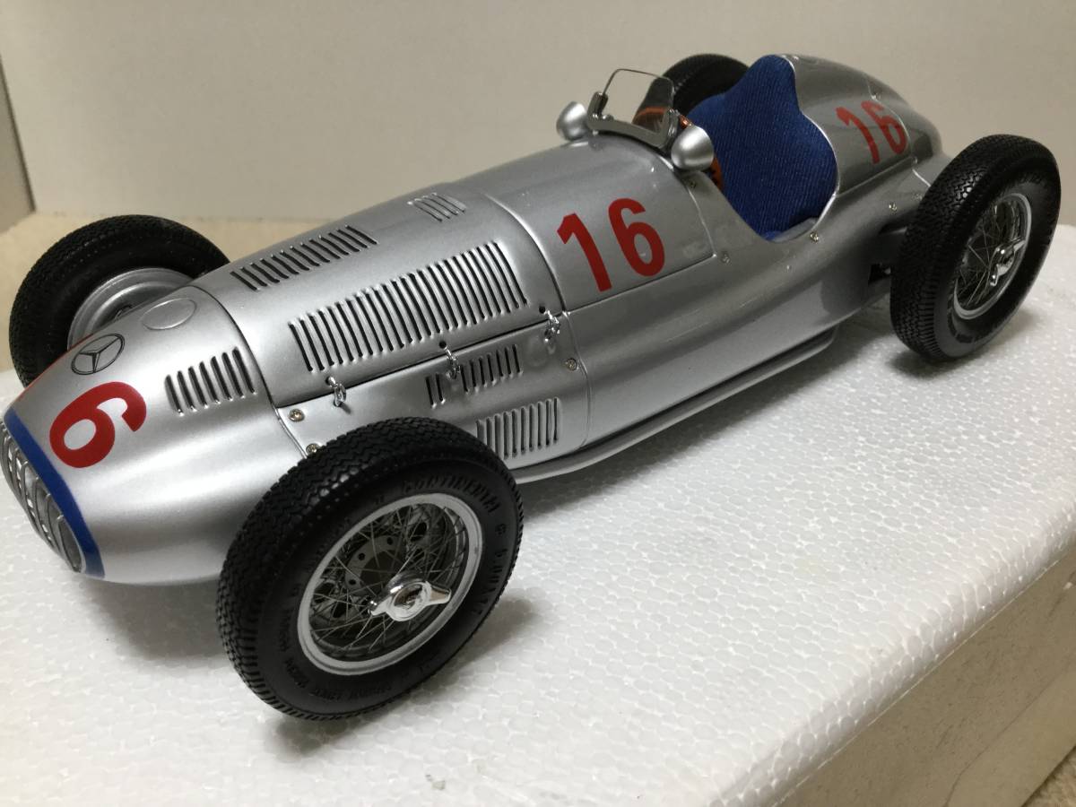 CMC 1/18 Mercedes-Benz W165 1939 Tripoli GP No.16 (M-035