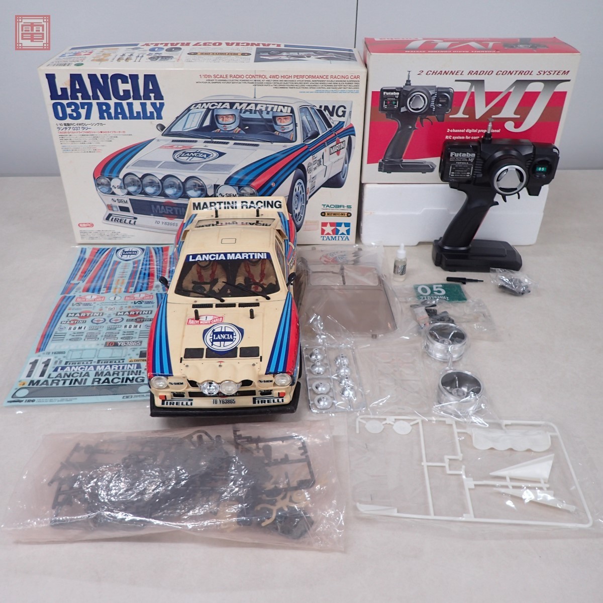 Yahoo!オークション - タミヤ 1/10 ランチア 037ラリー 4WD Yahoo!オークション - タミヤ 1/10 ランチア 037ラリー 4WD