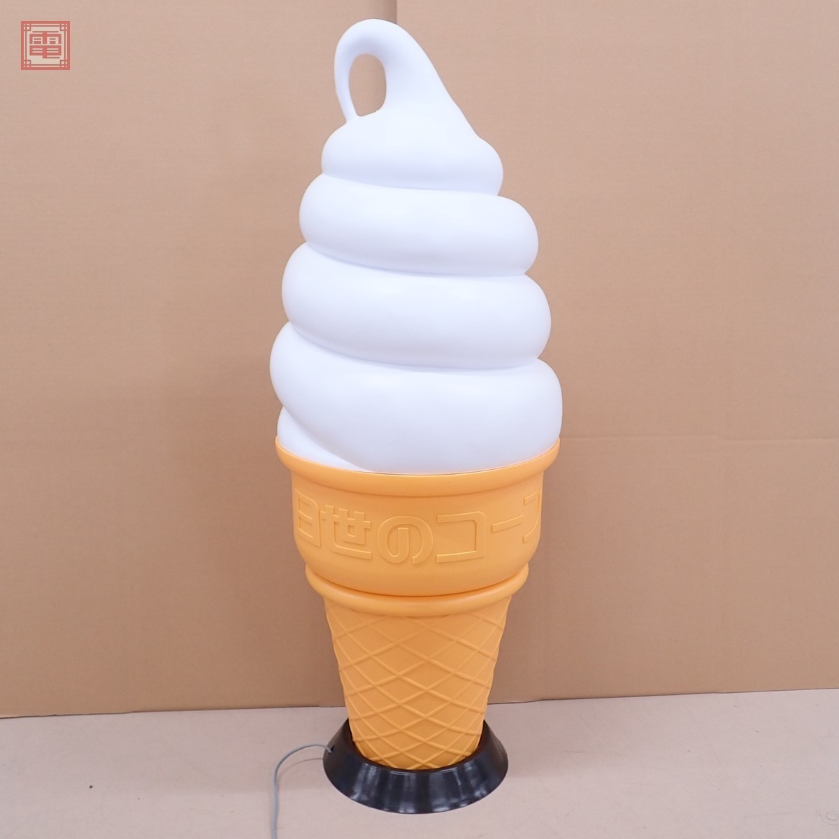 スジャータ ソフトクリーム 販促品 行灯 100％品質