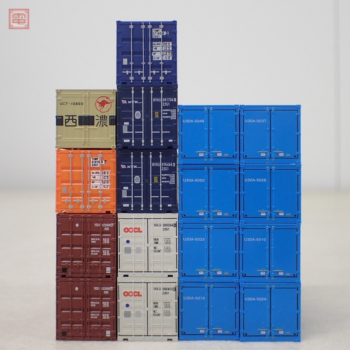 Nゲージ コンテナ UT12A6個・UT10C3個・UT20A&UT11Aセット Yahoo!オークション - 朗堂 他 Nゲージ コンテナセット UT20A